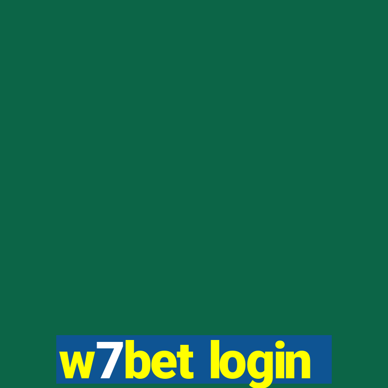 w7bet login